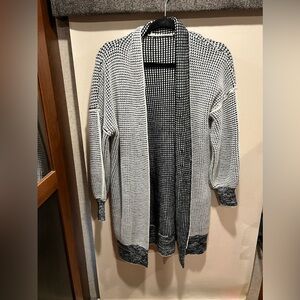 Vintage sweater coat